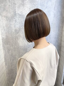 ジーナ 福岡天神(Zina) [Zina福岡天神]ボブ/ワンカール/簡単スタイリング/前髪/似合わせ