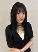 透明感◎/大人girly/盛れる顔周り/名古屋/髪質改善/レイヤー