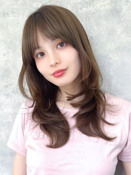 ラフィスヘアートゥルー 葛西店(La fith hair true) 【La fith】韓国風×フォワード巻き×ワンホンレイヤー