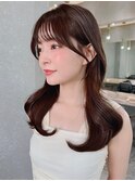 くびれヘア/髪質改善/縮毛矯正/レイヤーカット/韓国/顔周り/大宮