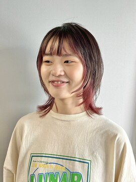 アンジェリカ(Angelica Total Beauty Lifestyle Design) インナーカラー くびれレイヤーカット