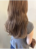 秋カラー/ベージュ/ブリーチ無し/yukina