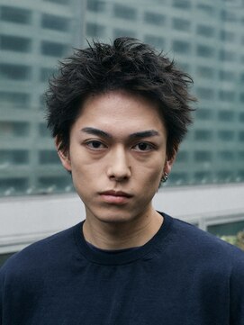 フィフス 渋谷(fifth) 渋谷メンズスパイキーショート緩めピンカールツイストスパイラル