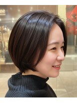 サイズ バイ グリットアヴェダ ららぽーと海老名店(XXXY'S by grit AVEDA)&nbsp;スタイリングしやすいショートボブ