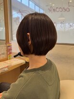 サラ ビューティ サイト 春日(SARA Beauty sight) 髪質改善ストレート×大人ショート