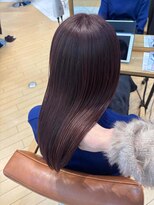 ユニ バイ マグ 長野店(Uni.by Mag)&nbsp;"ピンクカラー" 透明感ブリーチなしピンク