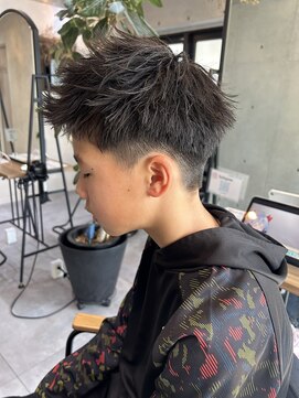 ブルーメ(Blume...) アップバング/2ブロック刈り上げ/メンズ王道ヘアスタイル