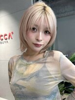 トリッカ シブヤ(TRICCA SHIBUYA)&nbsp;シャギーカットミディアムレイヤーボブレイヤーカット渋谷