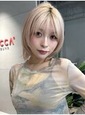 シャギーカットミディアムレイヤーボブレイヤーカット渋谷