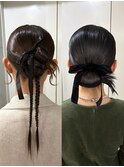 ヘアセット/ヘアアレンジ/結婚式お呼ばれヘア