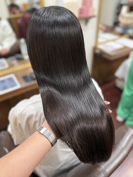 ワンラヴェストヘアオルシェット 長野駅(One Lovest Hair olchette) 髪質改善ストレート/顔周りレイヤー/髪質改善/長野市/長野駅
