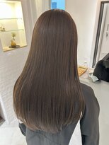 アイヴィ 表参道(IVY)&nbsp;ブリーチなしダブルカラー透明感グレージュ艶感たっぷり