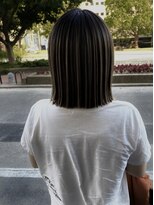 プランツヘアー&nbsp;アンブレラカラー　大人ボブ