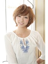 ガランテ(Galante)&nbsp;ひし形シルエットのライムショート