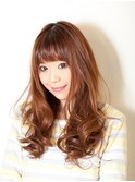 無造作な愛されヘアスタイル
