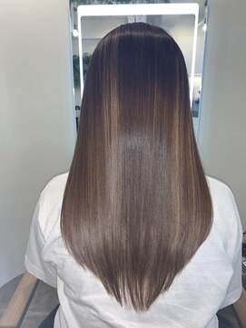 アールサロン アオヤマ(Rr SALON AOYAMA) グレージュプラチナミネコラカラー