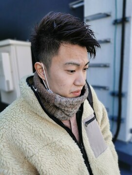 ローカル 水道橋(Local) アシンメトリーベリーショート