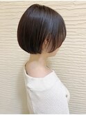 【morio札幌】2021人気髪型大人かわいい丸みショートボブ