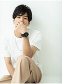 マッシュ束感イケメンモテ髪セミウェット流行ニュアンスパーマ