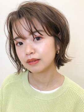 オブジェ シエル(obje't ciel) 【obje't ciel】切りっぱなしボブ【暮石 唯】