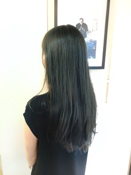 シーバイシー(CxC) マットブラウン/ロングレイヤー/ノンブリーチオリーブ