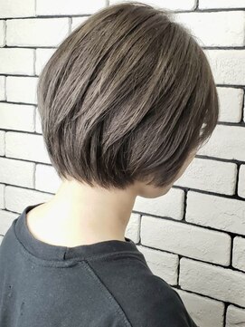 オレンジドロップ 長岡駅店(orange drop) 大人美人小顔ふんわりカールショコラアッシュ白髪ぼかし