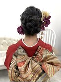 振袖お着付け＋ヘアセット