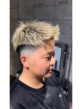 ルポ(repos) ジェットモヒカン×スキンフェード