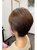 #スッキリ#襟足ショート