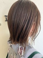 ジェルム ヘアーワークス(germe hair works)&nbsp;外ハネボブ＋インナーカラー