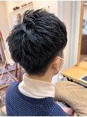 周りスッキリのメンズショート