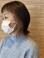 フェリエットバイビークール(feliette by Be-COOL)&nbsp;【インナーカラー】インナーミルクティーベージュ