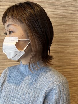 フェリエットバイビークール(feliette by Be-COOL) 【インナーカラー】インナーミルクティーベージュ