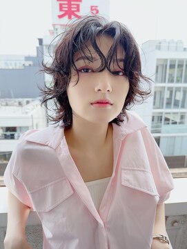 ファンナギンザ(FaNNa ginza) ウルフレイヤーパーマ