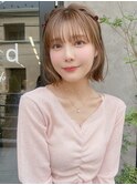 前下がりショートボブ20代30代表参道