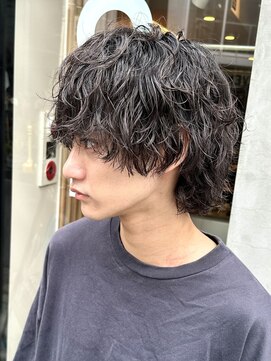 フィフス 原宿(fifth) 波巻きスパイラルパーママッシュウルフパーマ刈り上げ