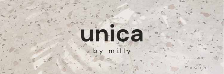 ユニカバイミリー(unica by milly)のサロンヘッダー