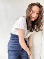 アルテ(ARTE)&nbsp;【ARTE表参道/青山】モテ髪ミディアム×ブリーチなし透明感