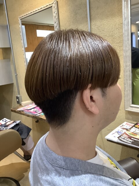 トランクス風　ヘアー