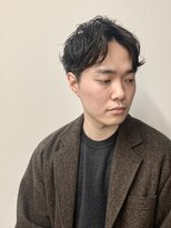 オールデイハローズ(ALL DAY HELLO'S)&nbsp;２０代イケメンビジネスニュアンスパーマ【河原町】３０代４０代