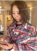 ルーズウェーブパーマ