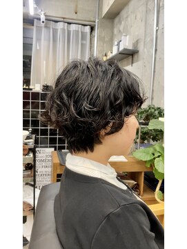 ベンジー 蔵前ii店(benji) 【benji 蔵前 ii 】マッシュショート×パーマ◎蔵前/浅草/浅草橋
