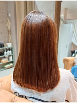アンドヒア 淀屋橋店(and.here) 髪質改善　艶髪縮毛矯正