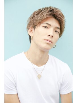 ジャドール(J'ADORE) 爽やかメンズマッシュアッシュカルマパーマベリーショート