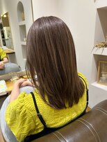 アンユヘアー 与野駅前店(unu.hair)&nbsp;白髪ぼかしラベンダーグレージュ/30代/40代/50代/60代