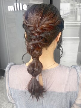 ミル(1001 mille) ブライダルヘアセット/結婚式ヘアセット/結婚式着付け