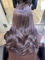 ジエクト ヴィシア(The Ect VIXIA) ラベンダーピンク/レイヤーカット/韓国風