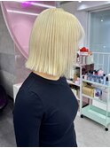 抜きっぱなしブロンド/ブリーチハイトーン