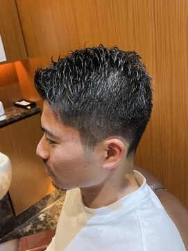 ヘアモード キクチ 銀座店 銀座　理容室　メンズショート　刈り上げ
