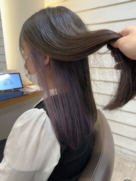 フレリス(FreRis) インナーカラー×ラベンダー